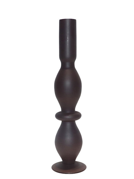 InTheBox Calm Glass Candle Holder in Brown Colo...