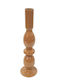 InTheBox Calm Glass Candle Holder in Brown Colour 8x8x29cm