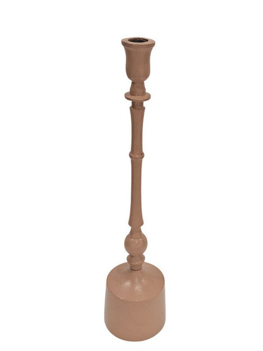 InTheBox Sidia Aluminium Kerzenhalter in Beige Farbe 9,5x9,5x43cm