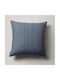 Gofis Home Διακοσμητική Μαξιλαροθήκη Teyana Jean Blue 43x43εκ.
