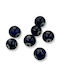 Round Tabletop New Year's Lucky Charm Blue Eye Made of Glass