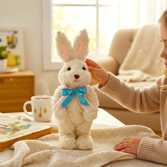 Easter Decoration Bunny Bow Cream 32 Cm