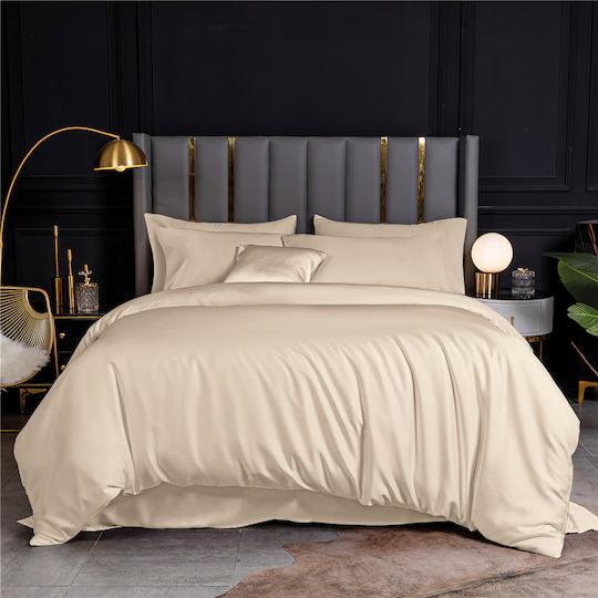 Rythmos Bamboo Set Pillowcases Beige 50x70cm