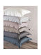 Rythmos Glacier Set Pillowcases Oxford Grey 50x70cm