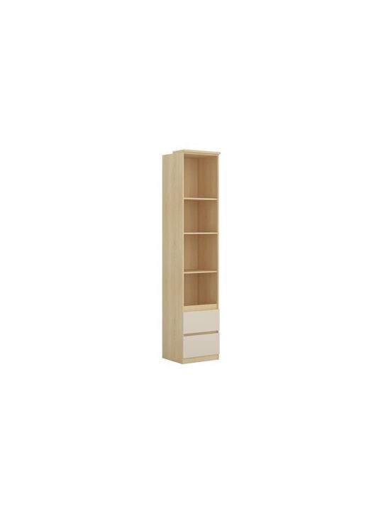 Bookcase Nolcala 111 Oak 45x43x217cm