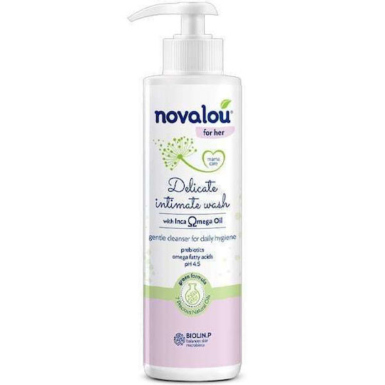 Novalou Течност за Нежно Антисептичен на Интимна Хигиена 200ml