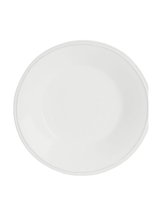Costa Nova Friso Πιάτο Βαθύ Κεραμικό Λευκό 26cm