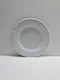 Cryspo Trio Regina Dessert Plate Made of White Porcelain 16cm