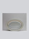 Christinholm Porcelain Serving Platter Gold