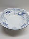 Porcelain Blue Salad Bowl