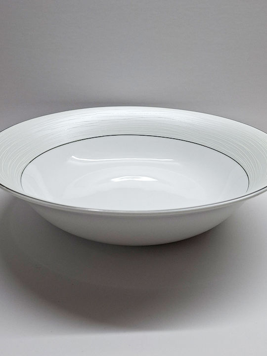 Christinholm Porcelain Silver Salad Bowl 20 Pieces