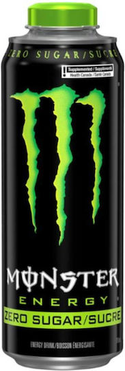 Monster Energy Drink με Ανθρακικό, Χωρίς Ζάχαρη 710ml