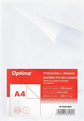 Optima Mâneca Protectoare Din Plastic L A4 Documente 120 Microni Set 100 Mâneci Optima Crystal Optima Mâneca Protectoare Din Plastic L A4 Documente 120 Microni Set 100 Mâneci Optima Crystal