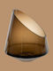 Zen Collection Кандилник Стъклен В Кафяв Цвят 23x26x23см