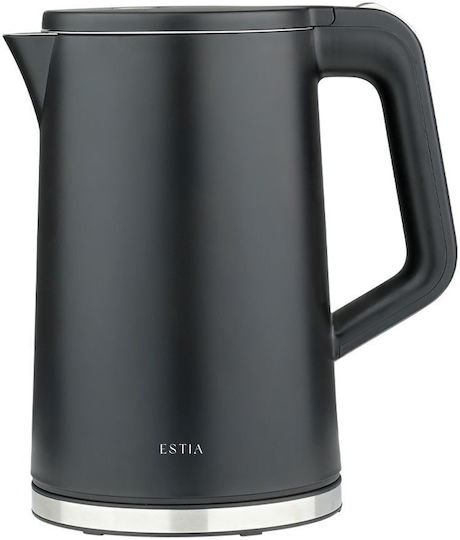 Estia Heatline Βραστήρας 1.2lt 1800W Μαύρος