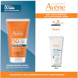Eau Thermale Avène Promo Eau Thermale Intense Protect Ultra Fluide Слънцезащитен Комплект с Крем 2 Броя Eau Thermale Avène Promo Eau Thermale Intense Protect Ultra Fluide Слънцезащитен Комплект с Крем 2 Броя