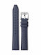 Rochet Curea Din Piele Albastru Marin 22mm