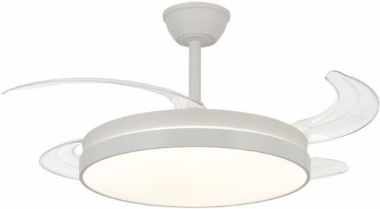 Spot Light Таванен Вентилатор 10.7см с Магазин за онлайн търговия с Мегапикселови Обективи Черен