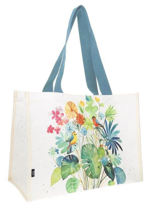 Canvas Bag Cypress Green Handles 40x30x18cm Sac Cabas