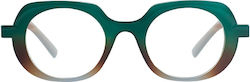 Oceanides Eyewear Lesebrillen +2.00 in Grün Farbe