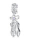 Silver me Hängender Charm mit Steinen aus Silber mit Zirkon ABR0968