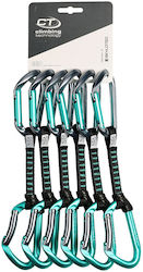 Climbing Technology Skylotec Salto Set Ul 12 Cm 6-pack Climbing Quickdraws Titanium Aquamarine Climbing Technology Skylotec Salto Set Ul 12 Cm 6-pack Climbing Quickdraws Titanium Aquamarine