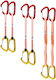 Skylotec Fly-weight Evo Set Ul Climbing Quickdraws 6 Pack 12 Cm Red Gold