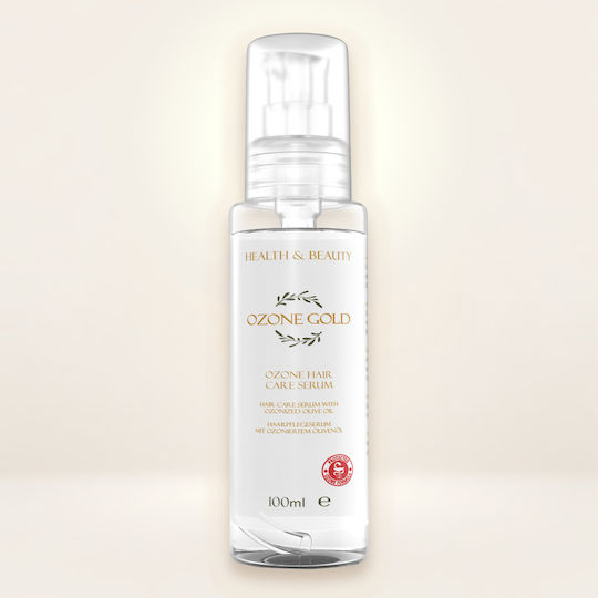 Ozone Gold Hair Serum for Nourishing Brightening and Anti-Frizz 100ml