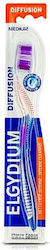 Elgydium Diffusion Manuelle Zahnbürste Mittel Lila