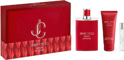 Jimmy Choo Extreme Men's Fragrance Set with Eau de Parfum and Shower Gel