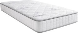 Medifeel Weiß Casual Einzel 90x200cm mit Bonell-Federn