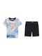 Kids Summer Set with Shorts 2 Pieces Blue