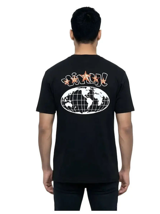 T-shirt Μαύρο