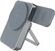 Fixed MagZen5 Stand MagSafe Power Bank 5000mAh mit USB-C Ausgangsanschlüsse Grau
