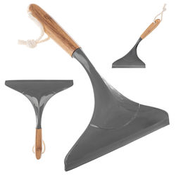 Window Squeegee Mirror Cleaner Shower Cabins Gray