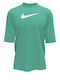 Nike Hydroguard Kids Swimwear Rashguard Dri-Fit Light Blue