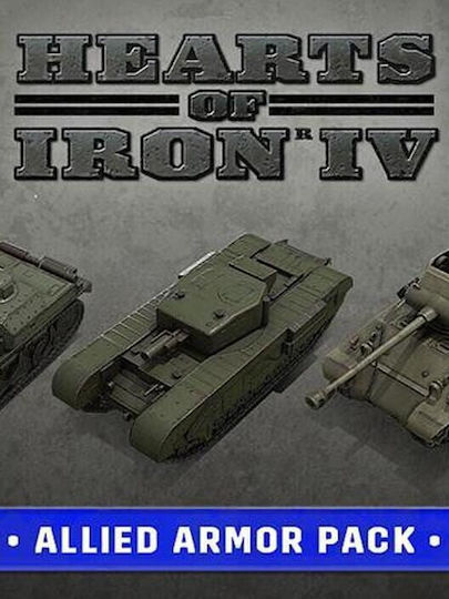 Steam Hearts Of Iron Iv Allied Armor Pack DLC Key For PC