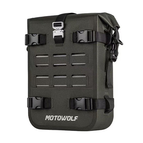Motowolf MDL0715B Τσαντάκι για Κάγκελα Προστασίας Μοτοσυκλέτας 8lt Πράσινο