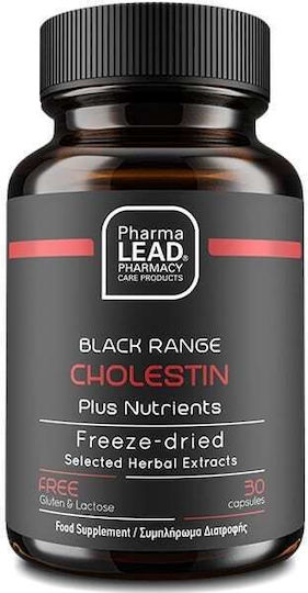 Pharmalead Black Range Cholestin Plus Nutrients Special Food Supplement 30 Capsules