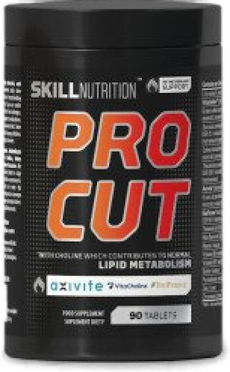 Skill Nutrition Pro Cut Fat Burner за Липидния Метаболизъм 250mg 90 Таблетки