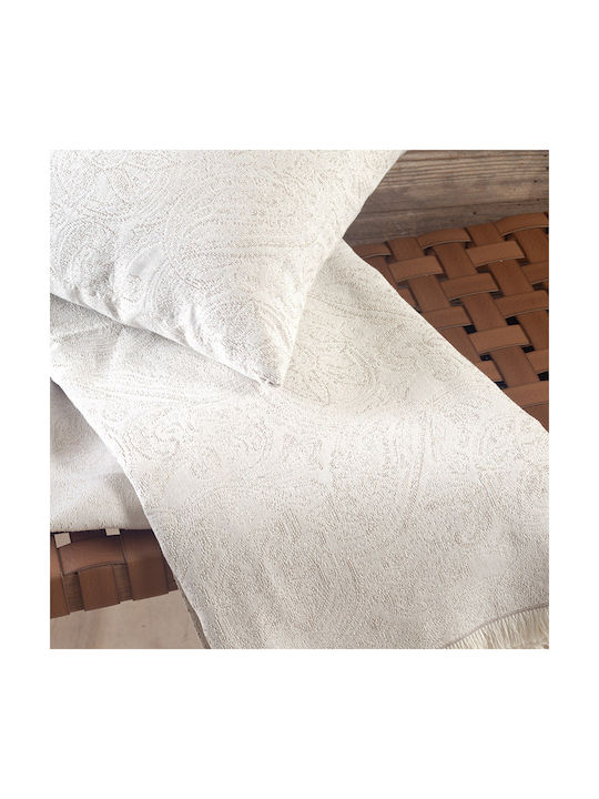 Rythmos Decorative Pillow Case Ivy Ecru 40x40cm