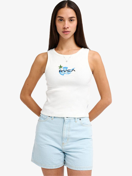 Women's Cotton Sleeveless Blouse Cloud Dancer