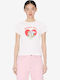 Cartoon Women's T-shirt White