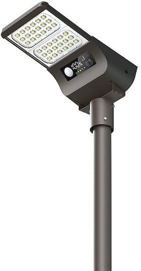 Sresky Solarleuchte Straße 16W 6000lm mit Warmes Weiß Licht 3000K IP65 53.5x25.8x9.4cm