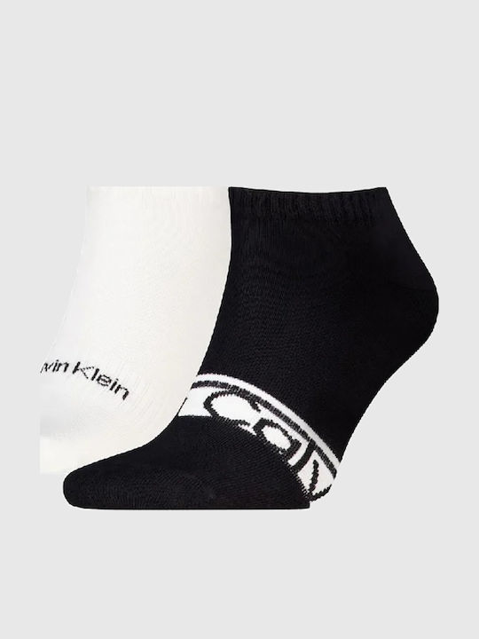 Calvin Klein Ανδρικές Κάλτσες Μαύρο-λευκό 2Pack