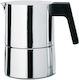 Alessi Μπρίκι Espresso 6cups Ασημί