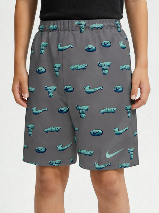 Nike Nike Kinder Badebekleidung Badeshorts Mit Lange Ärmeln Bleached Türkis
