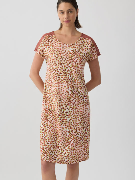 Minerva Summer Women's Nightgown Animal
