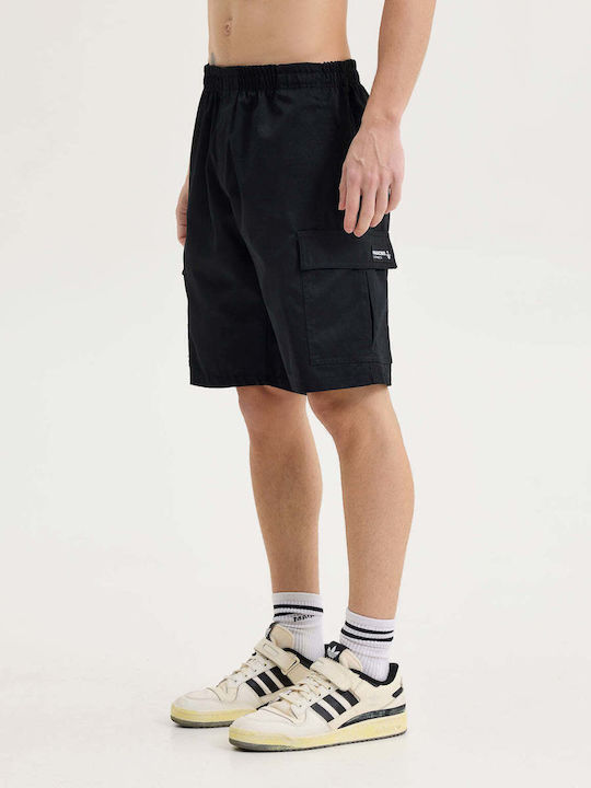 Ανδρική Βερμούδα Cargo Black