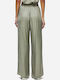 Damenhose in Breit Bein Stil Vintage Blau